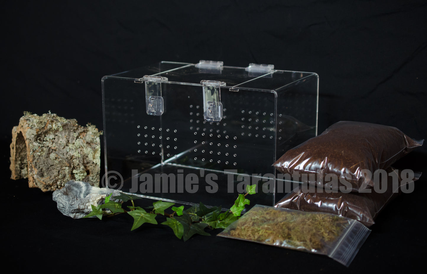 7x7x11" Tarantula Enclosure - Terrestrial Kit