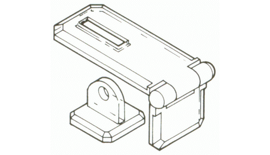 Acrylic Hasp Set